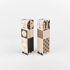 Dusen Dusen x Areaware Limited Edition Salt and Pepper Shakers - Black & Natural